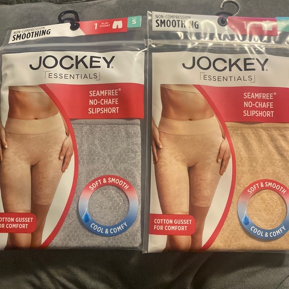 💜Bundle of 2 Pack Jockey° Essentials Seamfree® No Chafe Slipshort - Picture 2 of 14